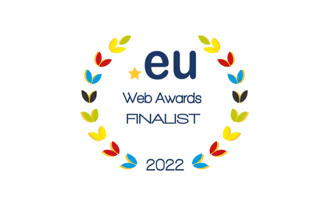 Финалист на .еu Web Awards 2022 Финалист на .еu Web Awards 2022