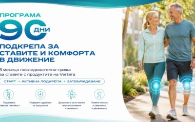 90 дни към по-леко движение – системен подход за ставен комфорт и активен живот